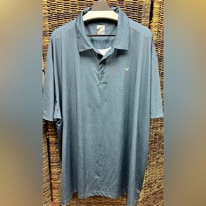 Callaway- Opti Dri, Men’s 3X All over print Polo‎ shirt